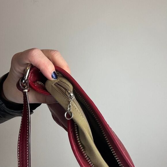 Coach Vintage 90s Y2K Soho Red Leather Crossbody bag - Picture 8 of 8